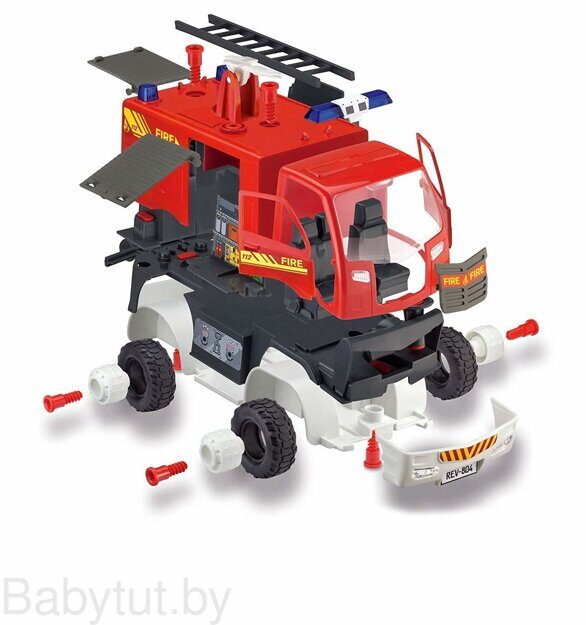 Сборная модель автомобиля Revell 1:20 - Пожарная машина с фигуркой