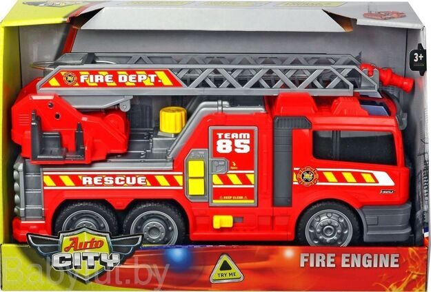 Dickie Пожарная машина 36 см с подачей воды, светом и звуком Дики 203308371