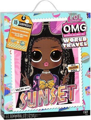 Кукла L.O.L. Surprise OMG World Travel Sunset 576570