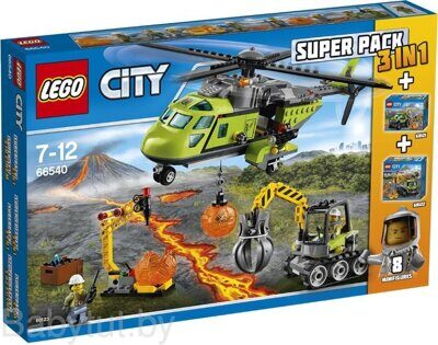Конструктор Lego City Супер набор 3 в 1 66540