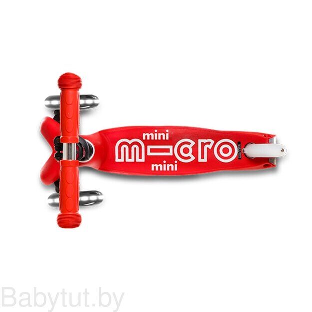 Самокат Micro Mini Deluxe LED Красный