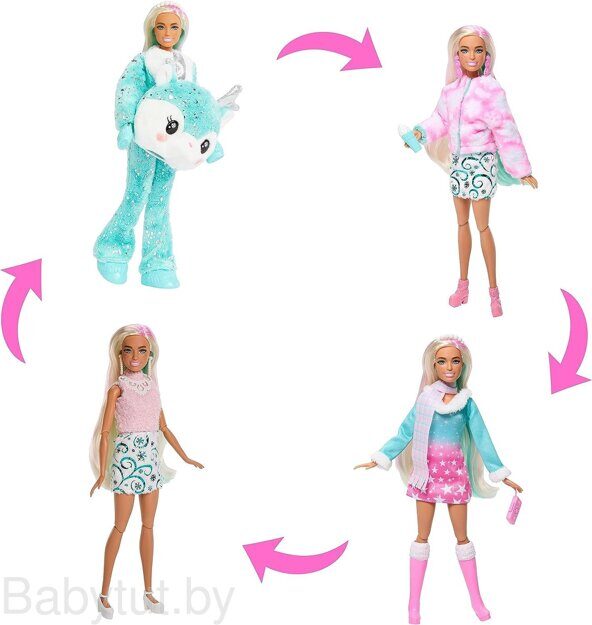 Адвент календарь Barbie Cutie Reveal HJX76