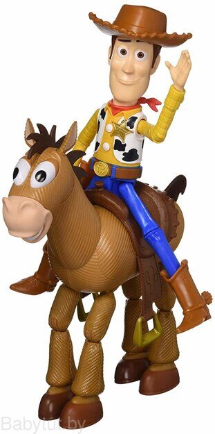 Набор из 2 фигурок Вуди и Буллзай Toy Story История игрушек-4 GGB26
