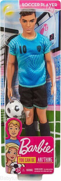 Кукла Barbie Кен Футболист FXP02