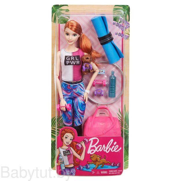 Игровой набор Barbie Релакс Фитнес GJG57