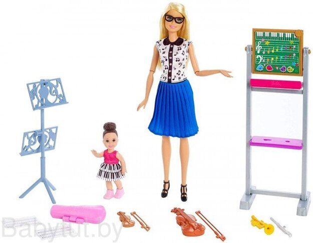 Игровой набор Barbie Учитель музыки FXP18