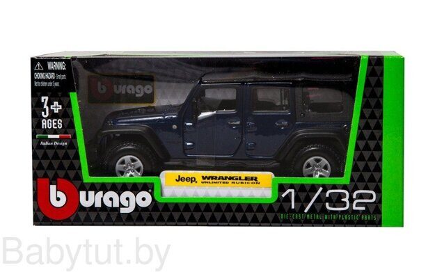 Модель автомобиля Bburago 1:32 - Джип Вранглер