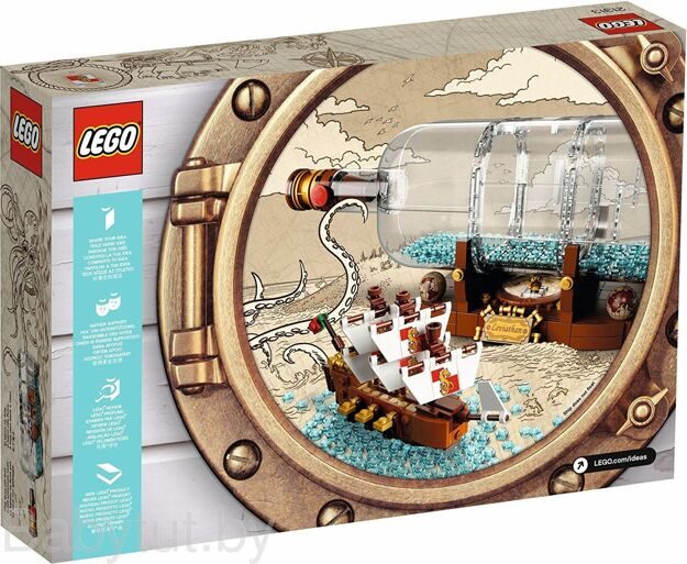 Конструктор LEGO Ideas Корабль в бутылке 21313