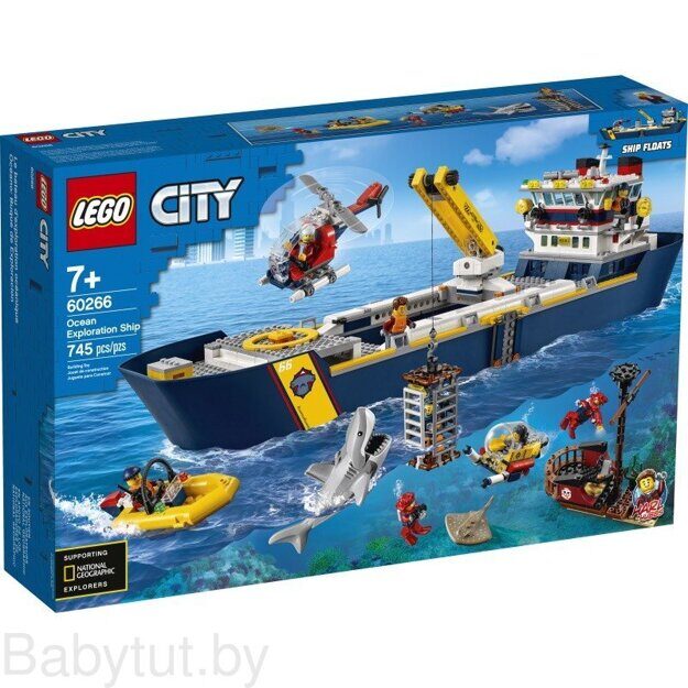LEGO City Океан: исследовательское судно 60266