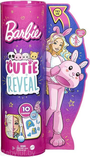 Кукла Barbie Cutie Reveal Кролик HHG19