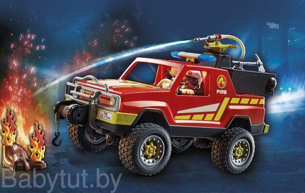 Конструктор Пожарно-спасательная машина Playmobil 71194
