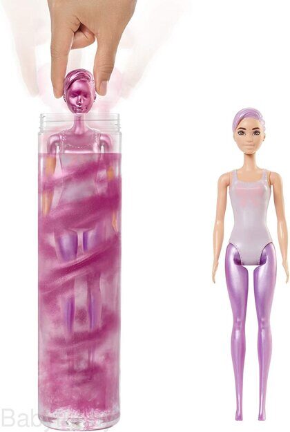 Кукла-cюрприз Barbie Color Reveal 5 серия Shimmer GTR93