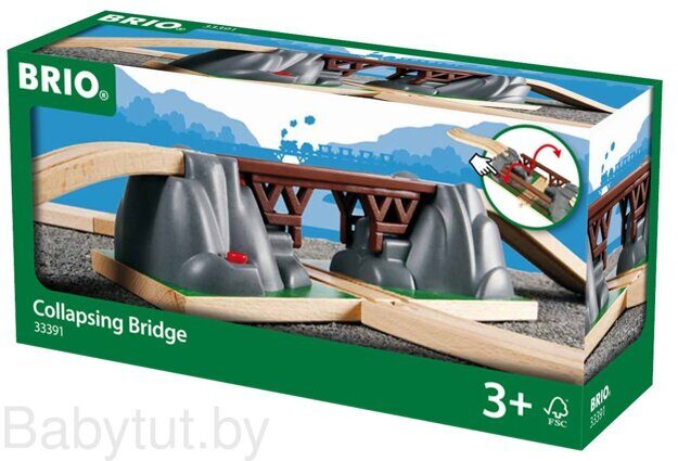 Железная дорога Brio Падающий мост 33391