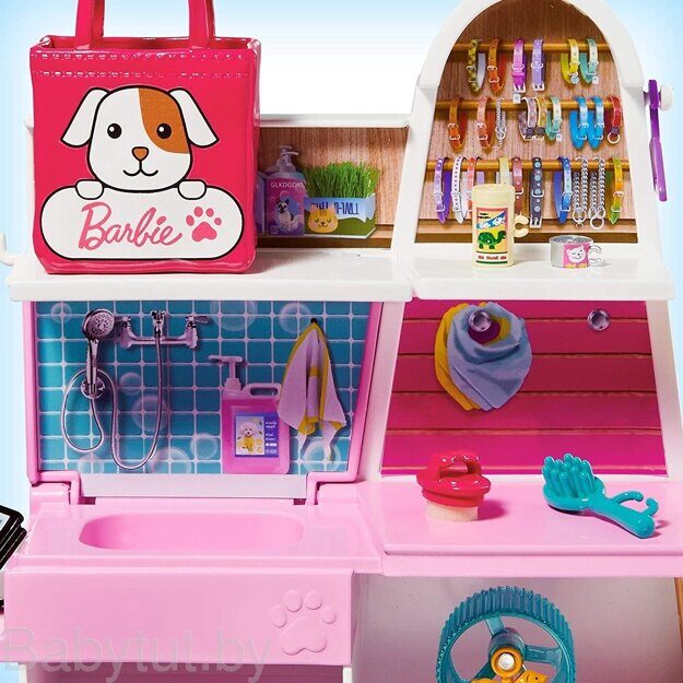 Игровой набор Barbie Зоомагазин GRG90