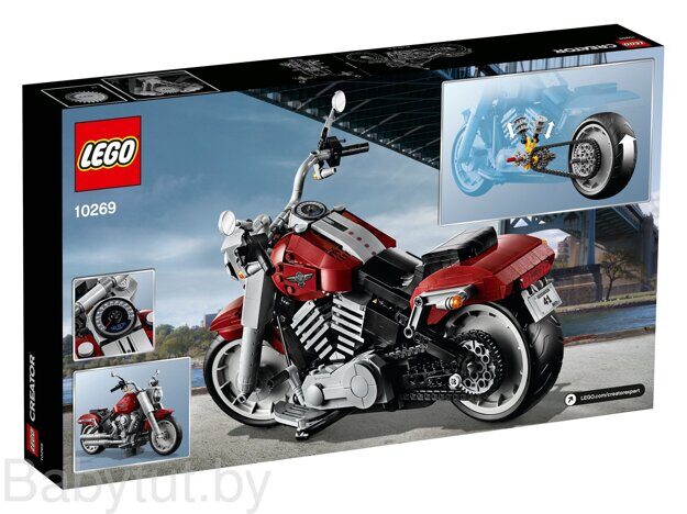 Конструктор Lego Creator Expert Harley-Davidson Fat Boy 10269