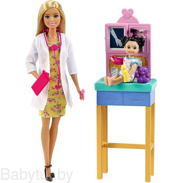 Игровой набор Barbie Педиатр GTN51