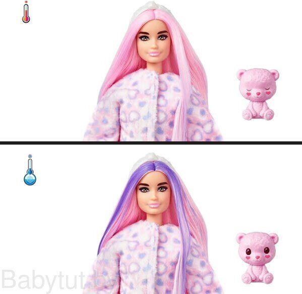 Кукла Barbie Cutie Reveal Мишка Тедди HKR04