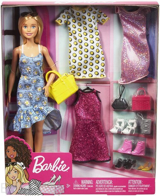 Игровой набор Barbie Мода с аксессуарами GDJ40