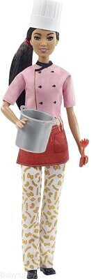 Кукла Barbie Кем быть? Шеф-повар GTW38