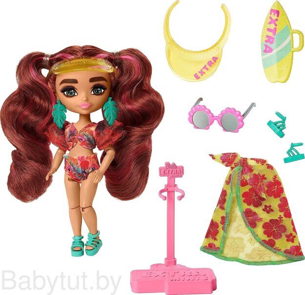 Кукла Barbie Экстра Fly Minis Beach HPB18