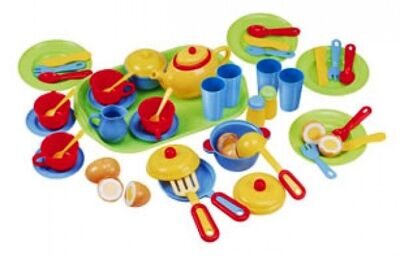 PLAYGO 3126 Чайный набор посуды (46 предметов)