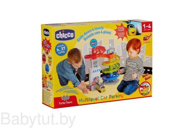 Игрушка Chicco Многоярусная парковка