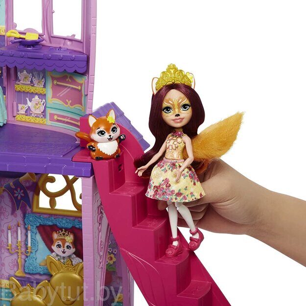 Королевский замок Энчантималс с куклой Фелисити Лис GYJ17