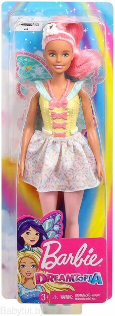 Кукла Барби Dreamtopia Фея с крыльями FXT03