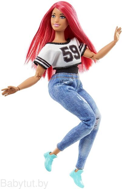 Кукла Barbie Танцовщица Made to Move FJB19