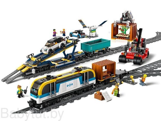 LEGO City Товарный поезд 60336