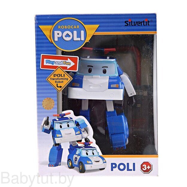 Robocar Poli Игрушка трансформер "Поли" на р/у 83185