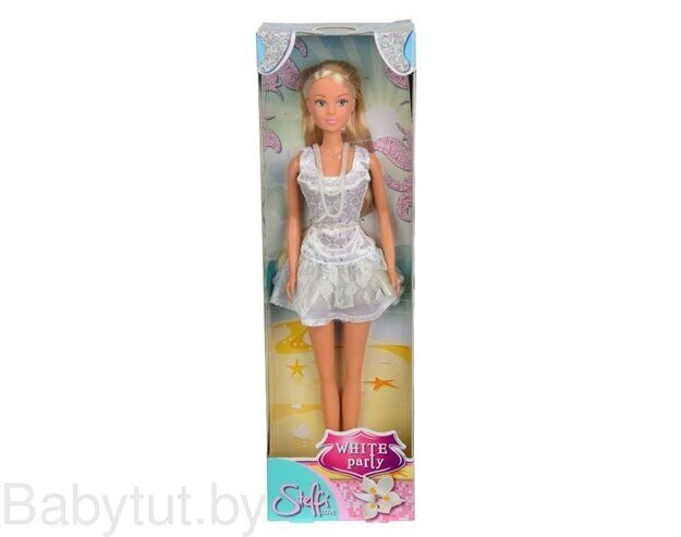 Кукла Simba Штеффи в белом летнем платье 5730662