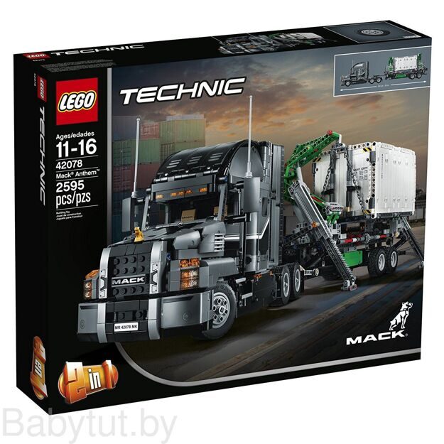 LEGO Technic 42078 Большой грузовой автомобиль MACK® Anthem 42078