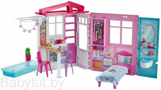 Портативный дом Barbie FXG54