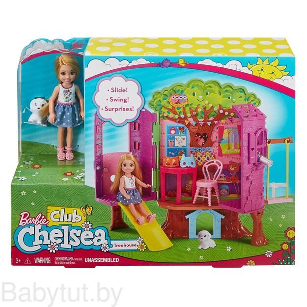 Игровой набор Barbie Домик Челси на дереве FPF83