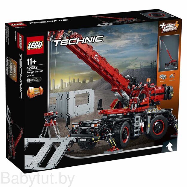 Конструктор LEGO Подъёмный кран для пересечённой местности 42082