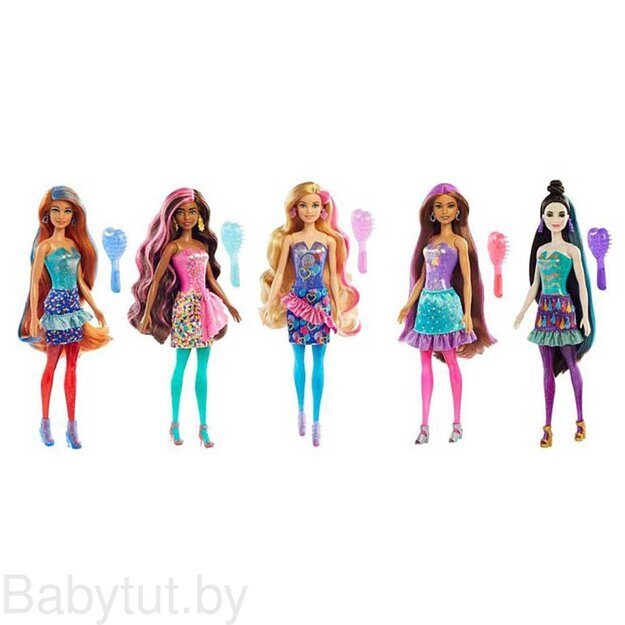 Кукла-cюрприз Barbie Color Reveal 8 серия Party GTR96