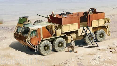 Сборная модель бронированного вооружённого грузовика ITALERI 1:35 - HEMTT
