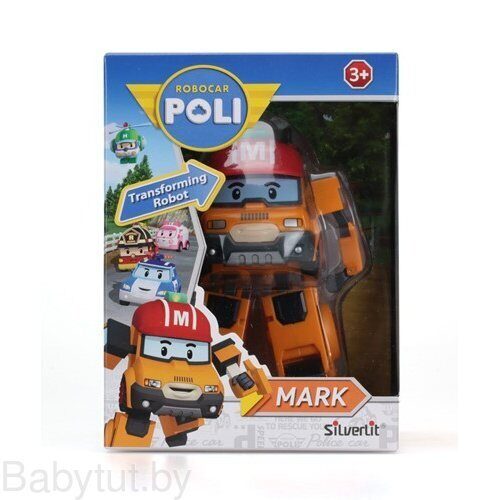 Robocar Poli Игрушка Марк трансформер 10 см  83307