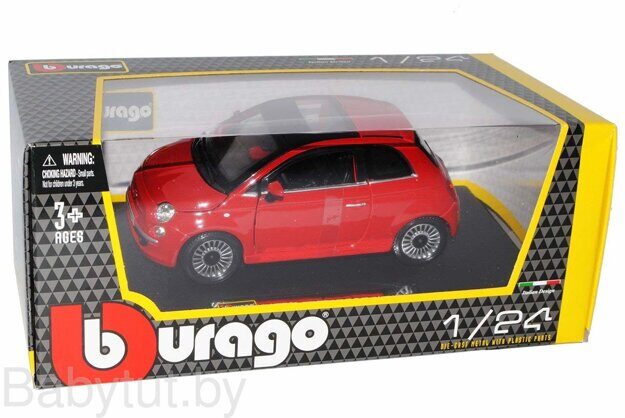 Модель автомобиля Bburago 1:24 - Фиат 500
